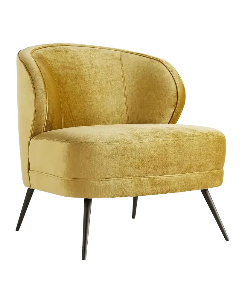 Arteriors Kitts Velvet Accent Chair