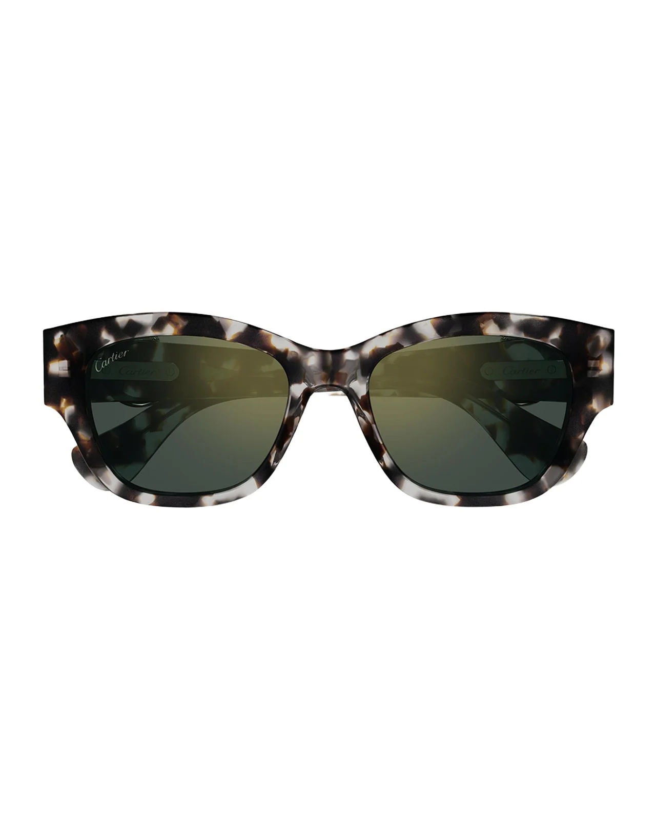 Cartier C-Logo Cat-Eye Shape Acetate Sunglasses