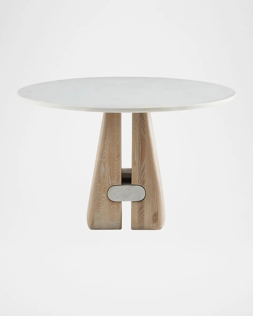 Arteriors Melt Dining Table, 48" Round | Thumbnail 2