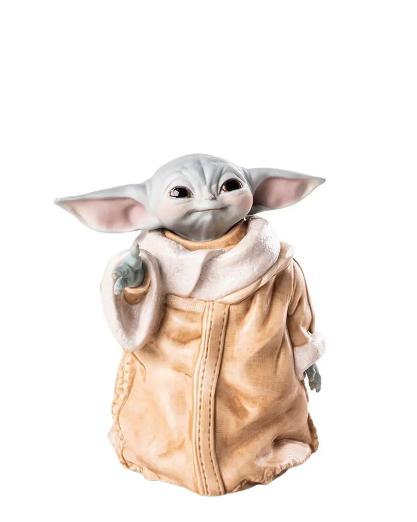 Lladro Grogu Sculpture