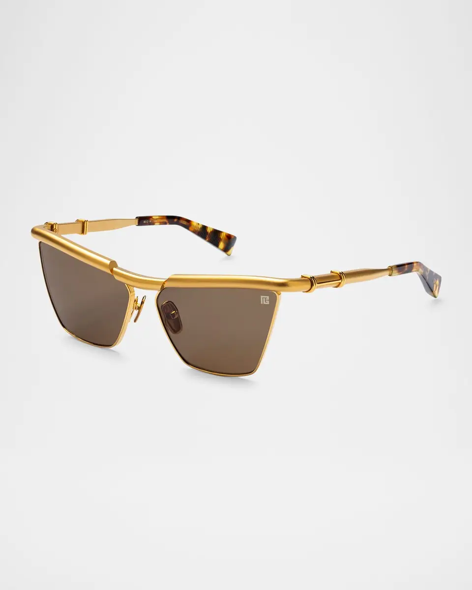 Balmain Victorie Cat Eye Titanium Sunglasses | Thumbnail 2 Balmain Victorie Cat Eye Titanium Sunglasses | Thumbnail 2
