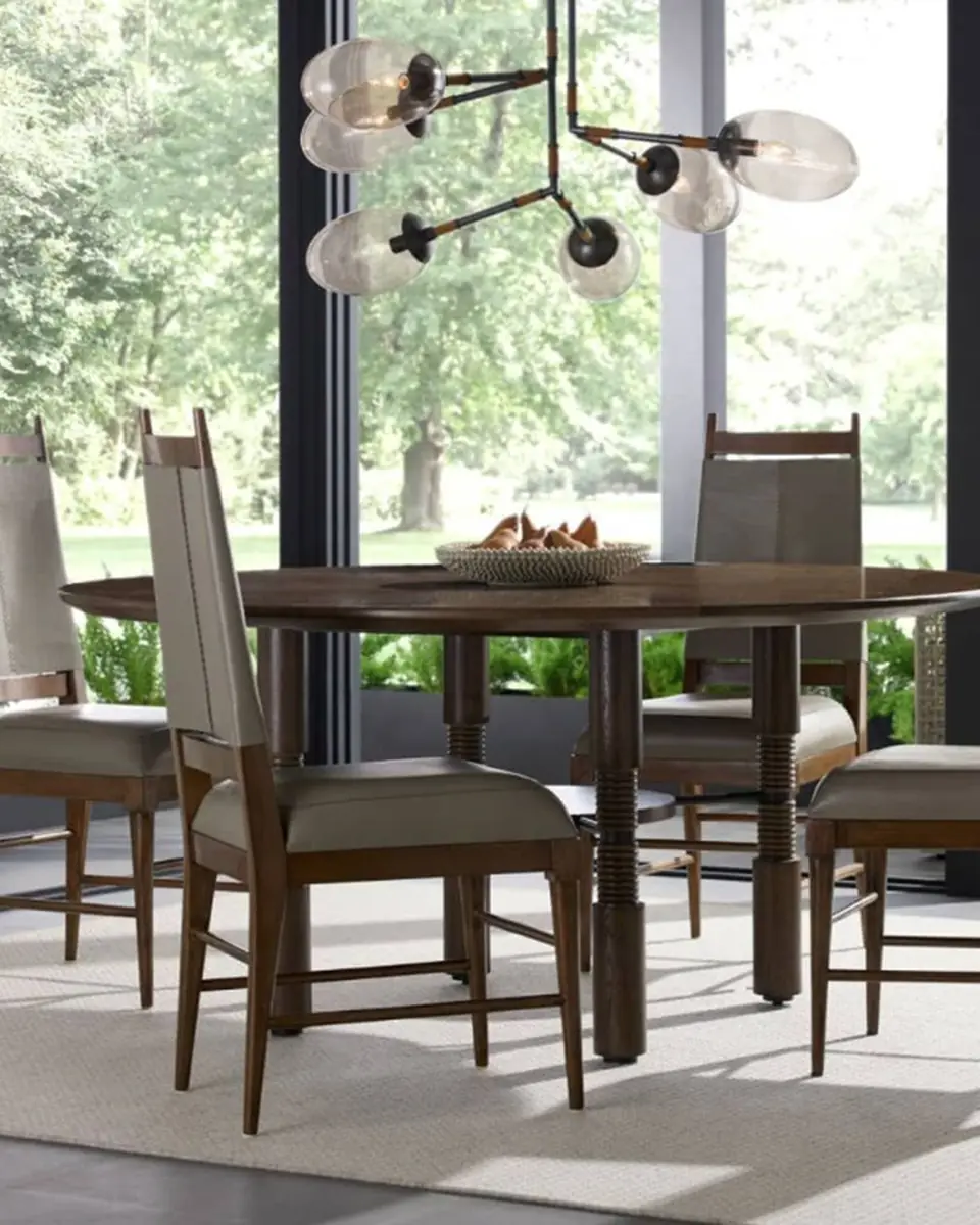 Arteriors Heger Dining Table, 65" Round | Thumbnail 6