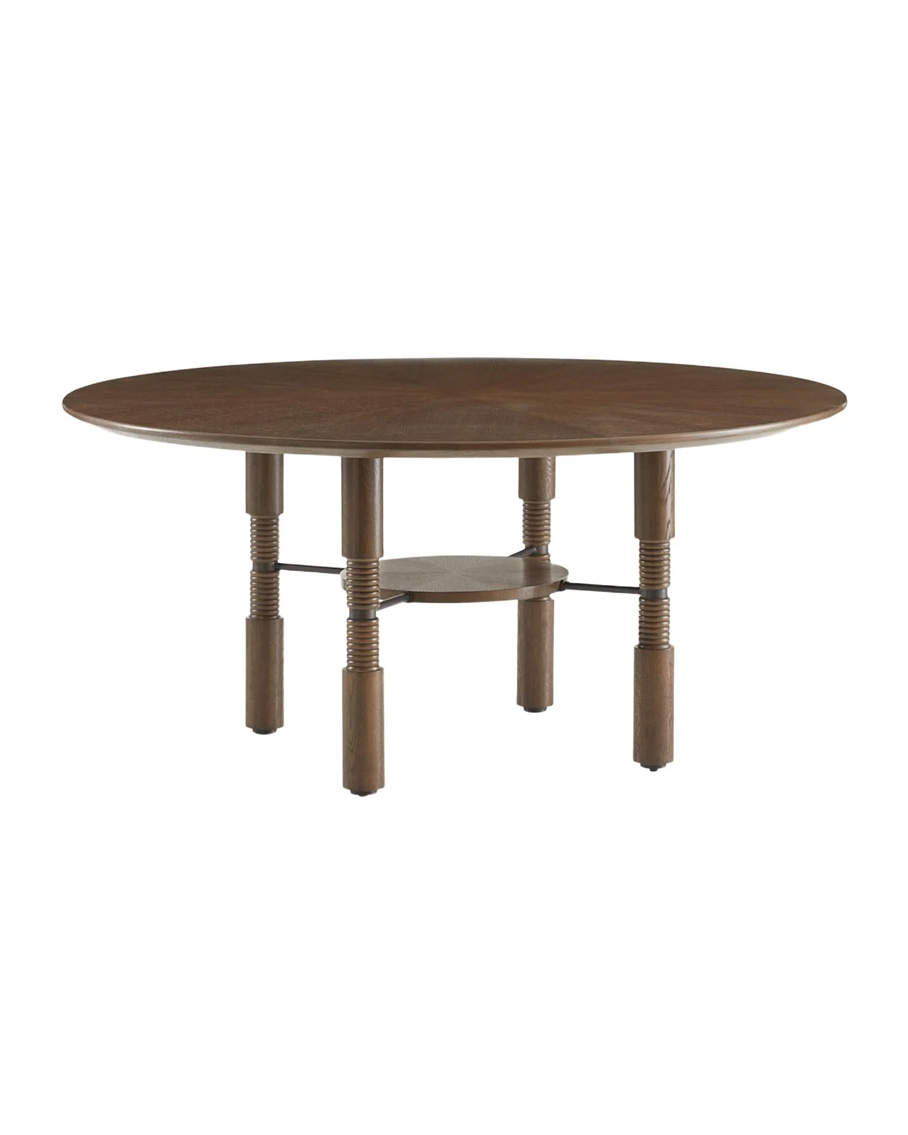 Arteriors Heger Dining Table, 65" Round