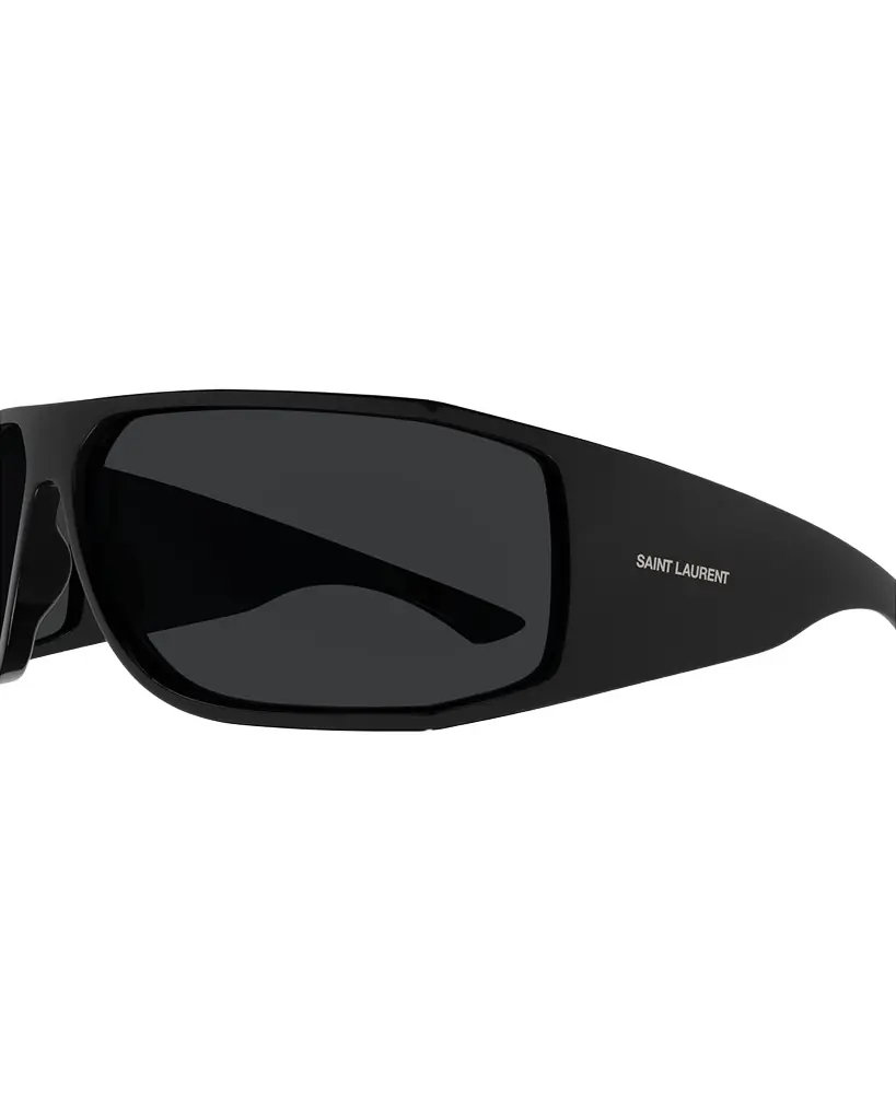 Saint Laurent Men 's SL 806M Plastic Rectangle Sunglasses | Image 1 Saint Laurent Men 's SL 806M Plastic Rectangle Sunglasses | Image 1