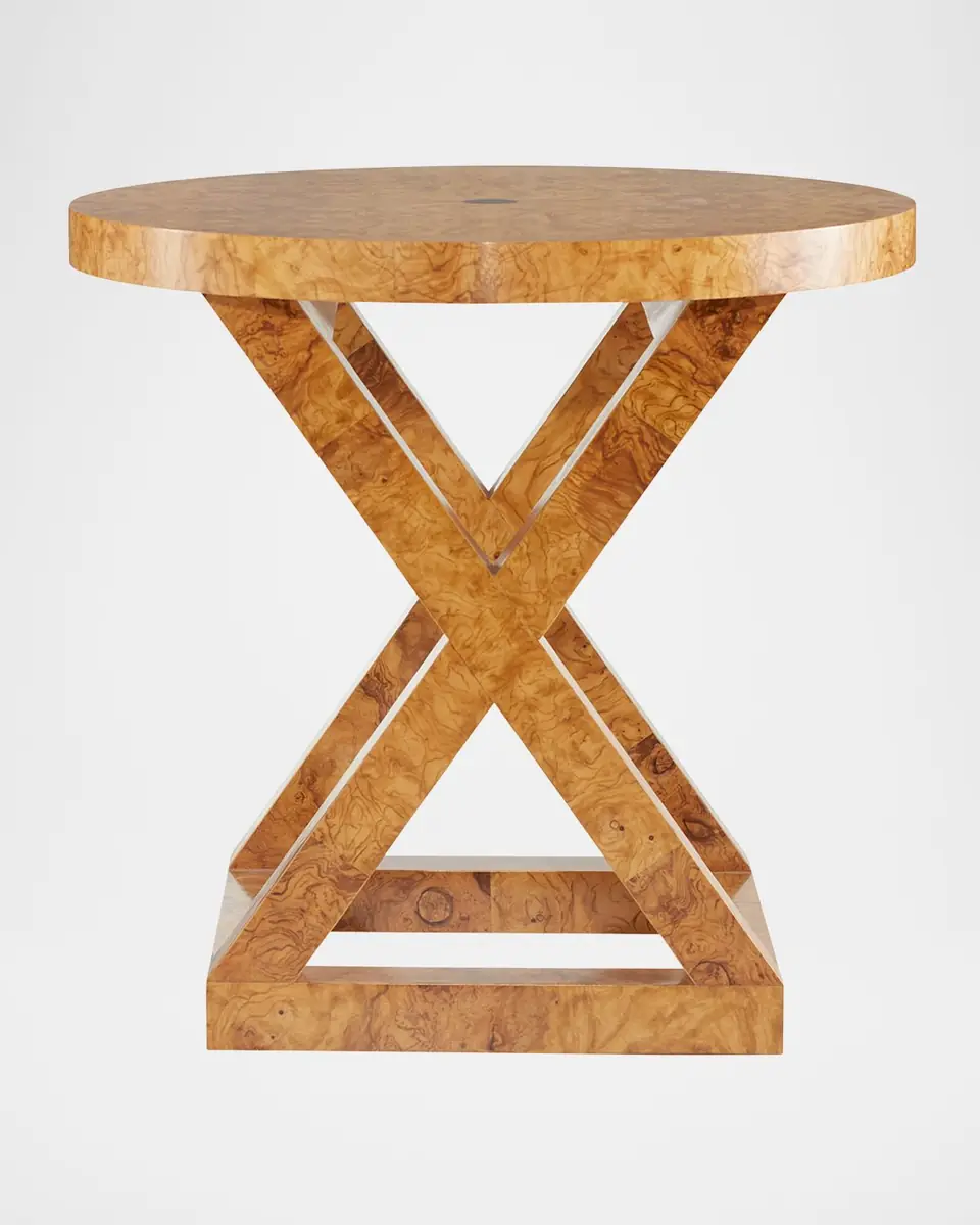 Arteriors Greer Burl End Table | Thumbnail 2 Arteriors Greer Burl End Table | Thumbnail 2