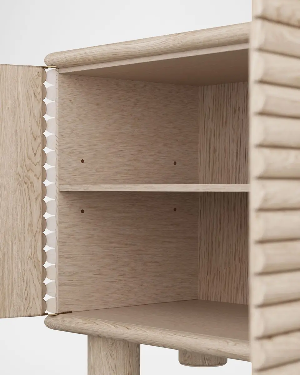 Arteriors Seine Channeled Cabinet | Thumbnail 3