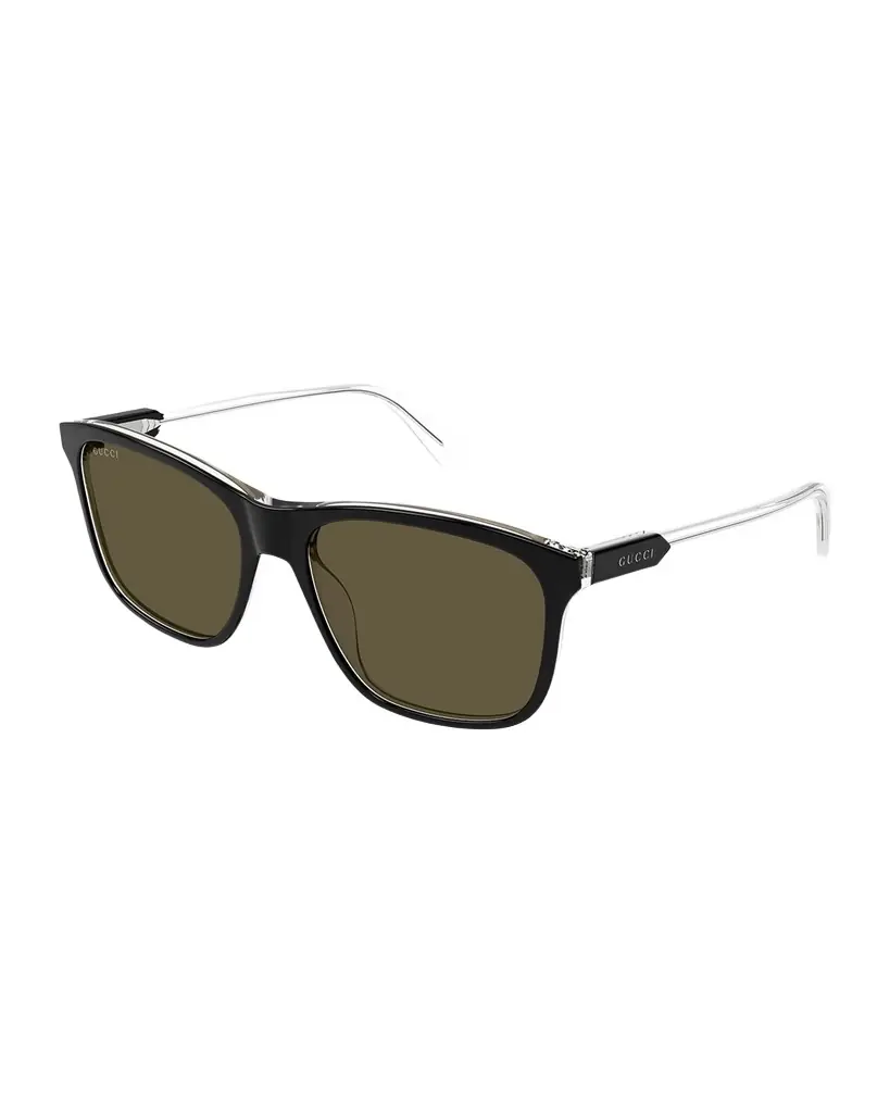 Gucci Men 's GG1819SM Acetate Square Sunglasses | Image 1 Gucci Men 's GG1819SM Acetate Square Sunglasses | Image 1