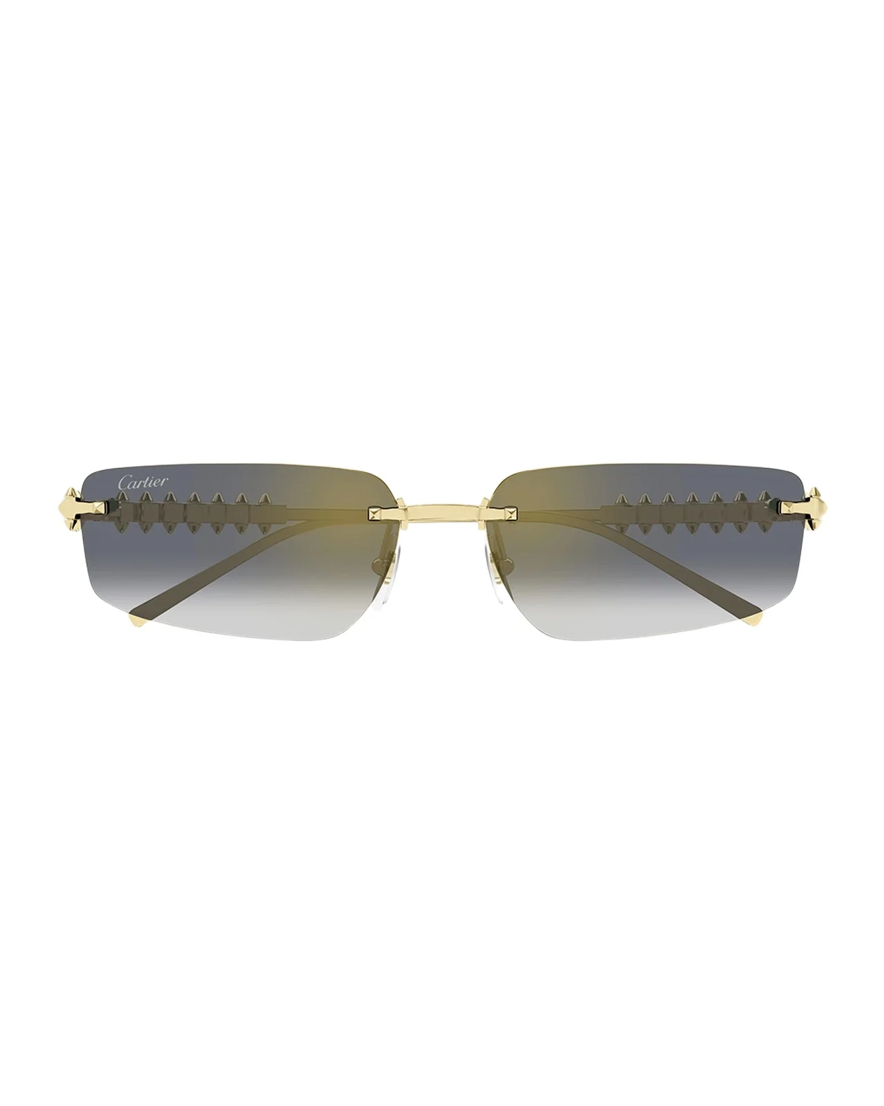 Rimless Metal Rectangle Sunglasses Rimless Metal Rectangle Sunglasses