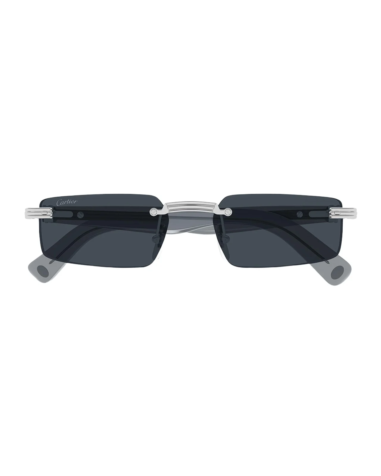 Men's CT0537SM Metal Rectangle Sunglasses