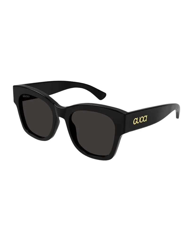 Gucci Logo Butterfly Acetate Sunglasses | Image 1 Gucci Logo Butterfly Acetate Sunglasses | Image 1