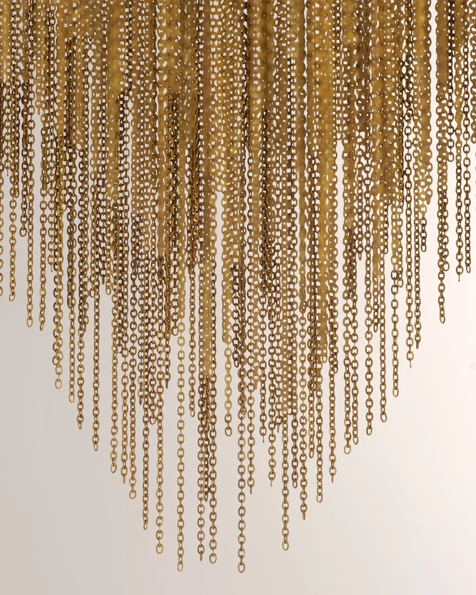 Arteriors Heiress 48" 6-Light Linear Chandelier | Thumbnail 3 Arteriors Heiress 48" 6-Light Linear Chandelier | Thumbnail 3