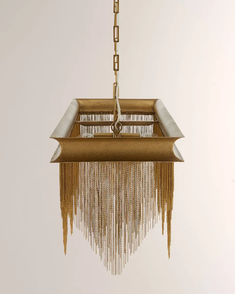 Arteriors Heiress 48" 6-Light Linear Chandelier | Thumbnail 4 Arteriors Heiress 48" 6-Light Linear Chandelier | Thumbnail 4