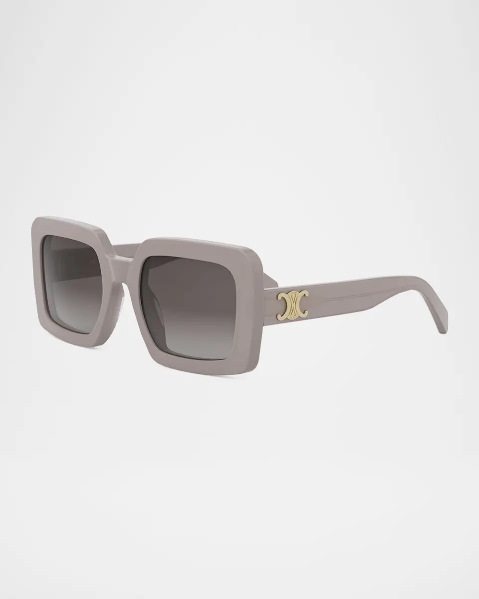 Celine Triomphe Acetate Square Sunglasses | Thumbnail 2 Celine Triomphe Acetate Square Sunglasses | Thumbnail 2