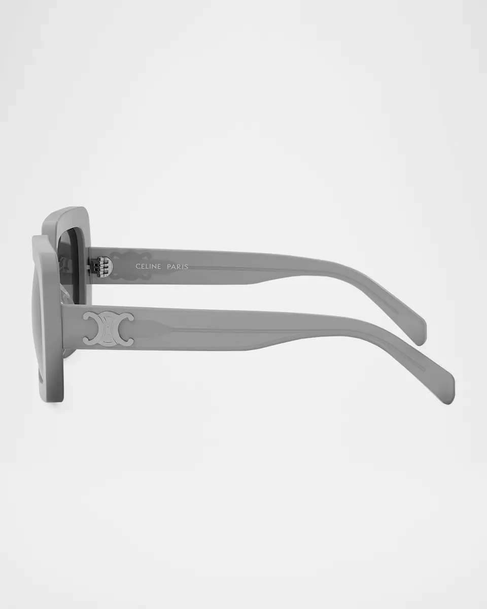 Celine Triomphe Acetate Square Sunglasses | Thumbnail 3 Celine Triomphe Acetate Square Sunglasses | Thumbnail 3