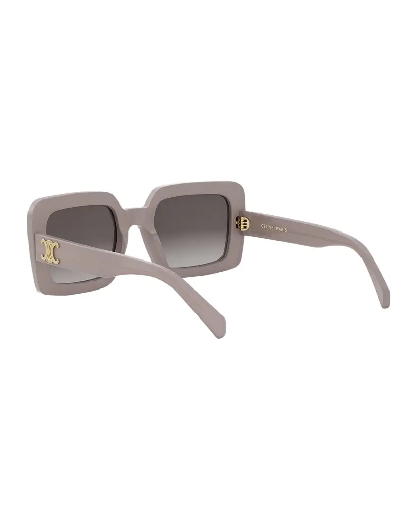 Triomphe Acetate Square Sunglasses Triomphe Acetate Square Sunglasses