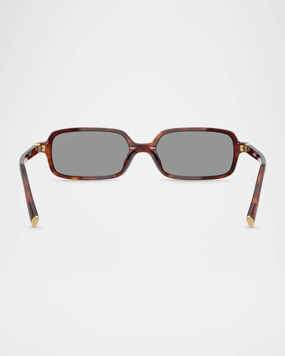Miu Miu 11Zs Rectangular Sunglasses | Thumbnail 3 Miu Miu 11Zs Rectangular Sunglasses | Thumbnail 3