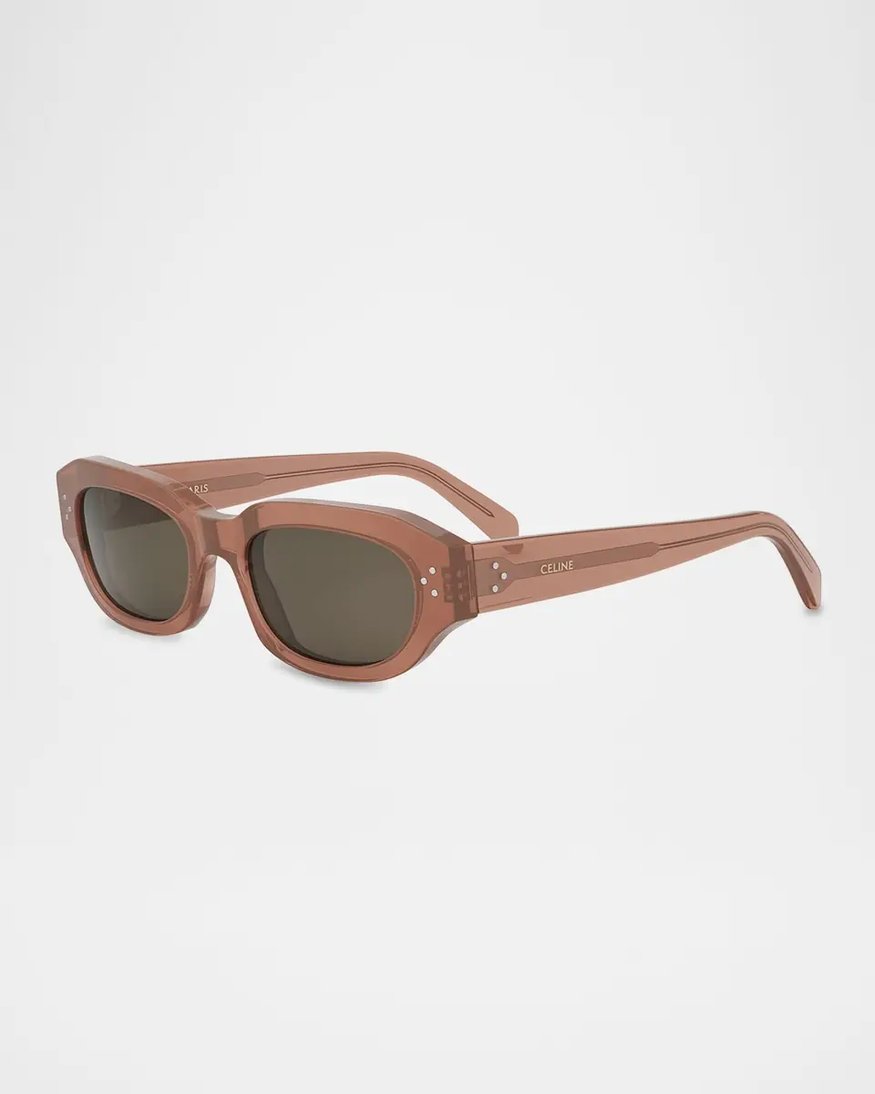 Celine Men's 3 Dots Acetate Rectangle Sunglasses | Thumbnail 3 Celine Men's 3 Dots Acetate Rectangle Sunglasses | Thumbnail 3