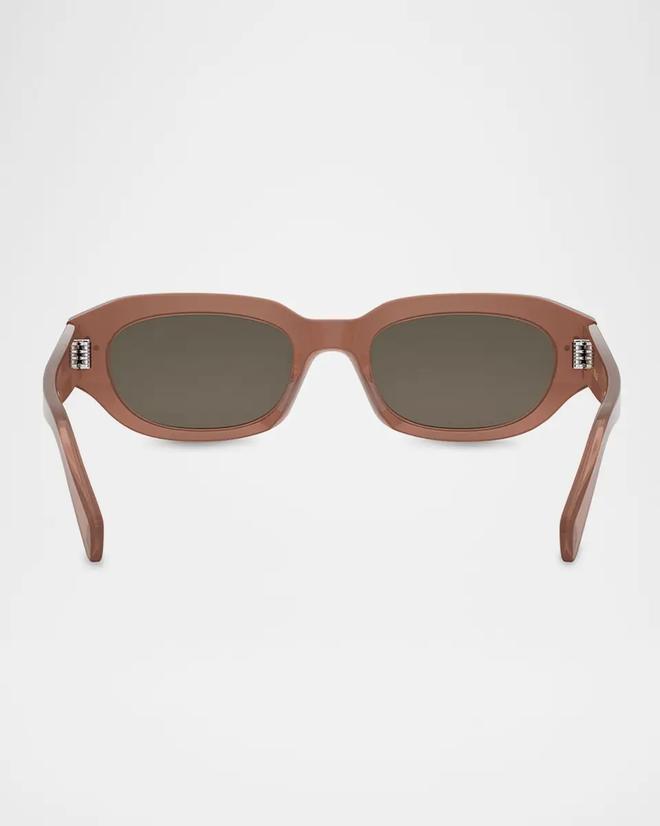 Celine Men's 3 Dots Acetate Rectangle Sunglasses | Thumbnail 5 Celine Men's 3 Dots Acetate Rectangle Sunglasses | Thumbnail 5