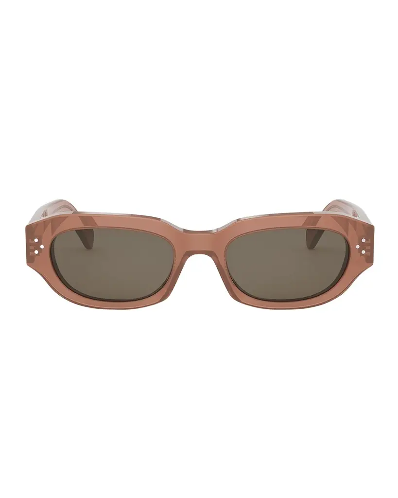 Celine Men's 3 Dots Acetate Rectangle Sunglasses | Image 1 Celine Men's 3 Dots Acetate Rectangle Sunglasses | Image 1