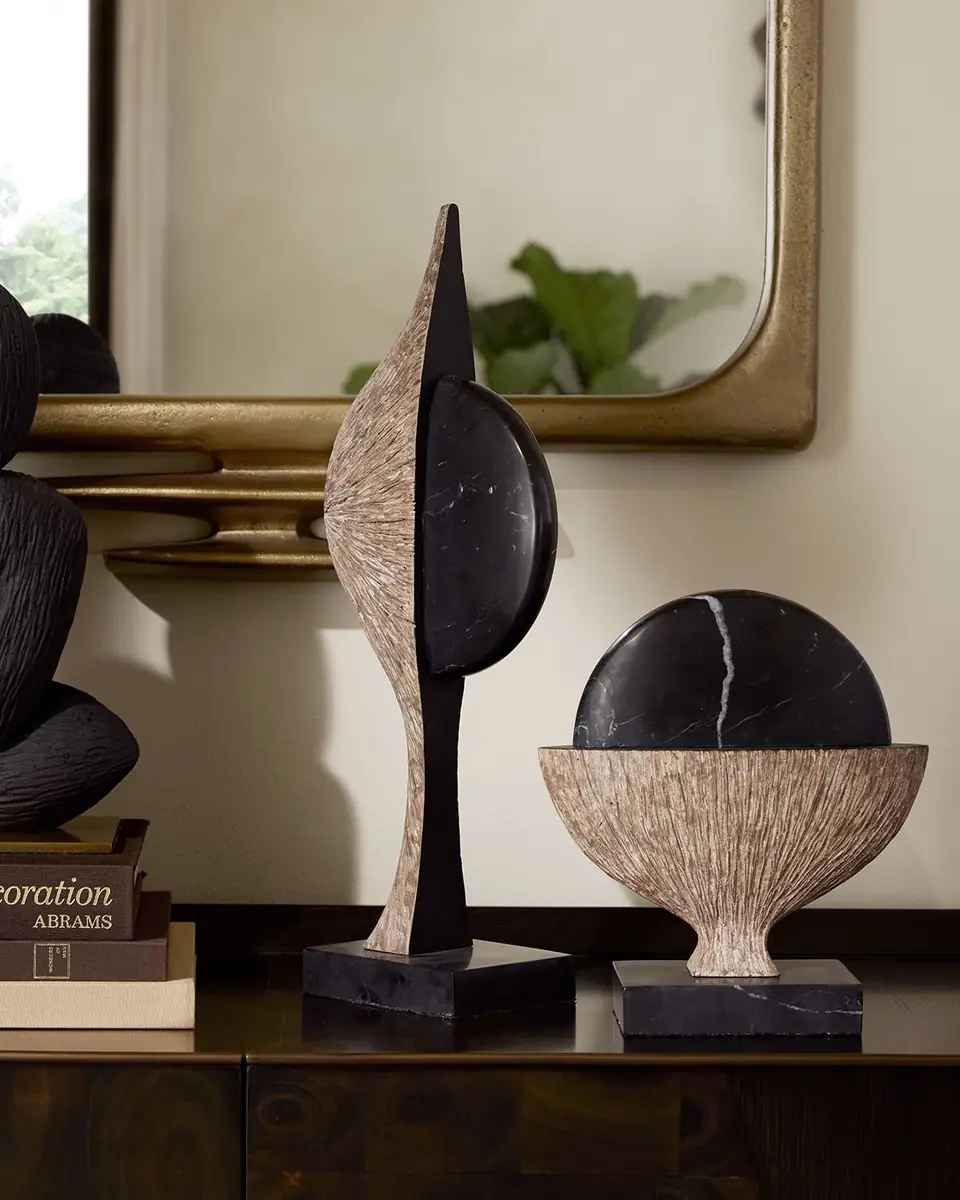 Arteriors Flojo Sculptures, Set of 2 | Thumbnail 2 Arteriors Flojo Sculptures, Set of 2 | Thumbnail 2