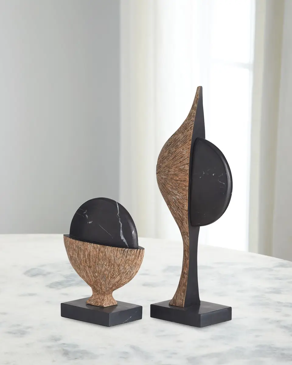 Arteriors Flojo Sculptures, Set of 2 | Thumbnail 4 Arteriors Flojo Sculptures, Set of 2 | Thumbnail 4