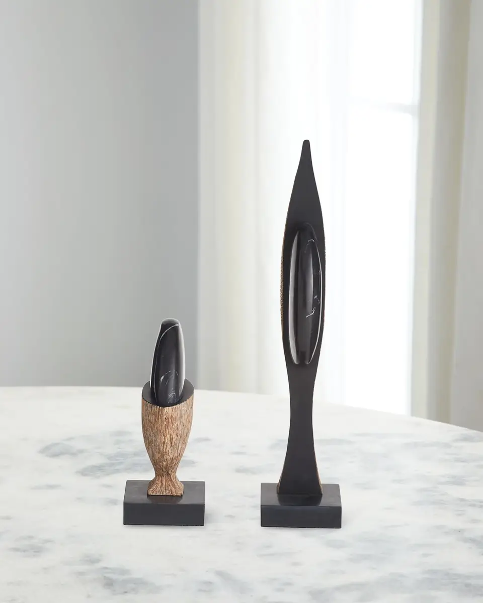 Arteriors Flojo Sculptures, Set of 2 | Thumbnail 5 Arteriors Flojo Sculptures, Set of 2 | Thumbnail 5