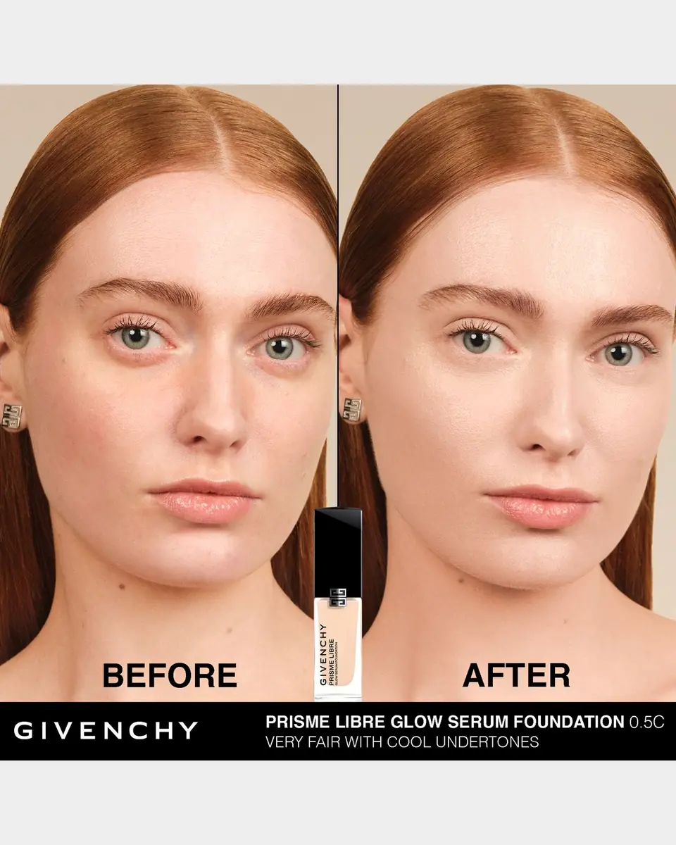 Givenchy Prisme Libre Glow Serum Blurring & Hydrating Foundation | Thumbnail 3 Givenchy Prisme Libre Glow Serum Blurring & Hydrating Foundation | Thumbnail 3