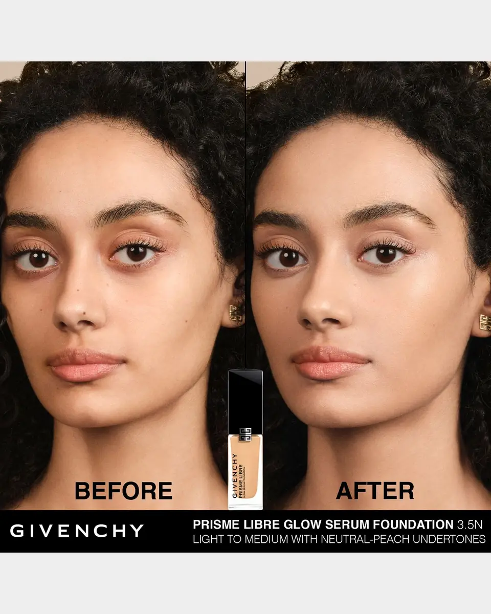 Givenchy Prisme Libre Glow Serum Blurring & Hydrating Foundation | Thumbnail 3 Givenchy Prisme Libre Glow Serum Blurring & Hydrating Foundation | Thumbnail 3