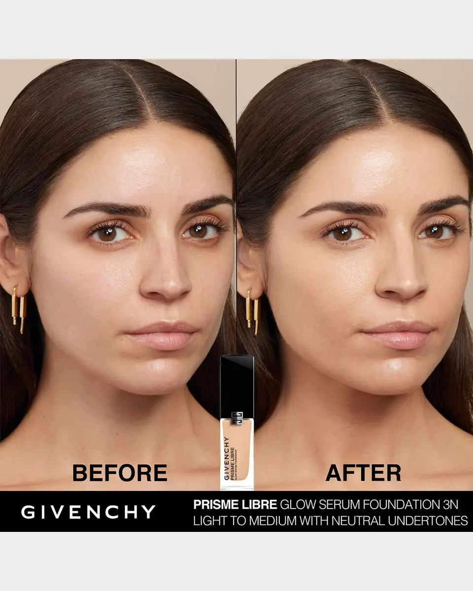 Givenchy Prisme Libre Glow Serum Blurring & Hydrating Foundation | Thumbnail 3 Givenchy Prisme Libre Glow Serum Blurring & Hydrating Foundation | Thumbnail 3