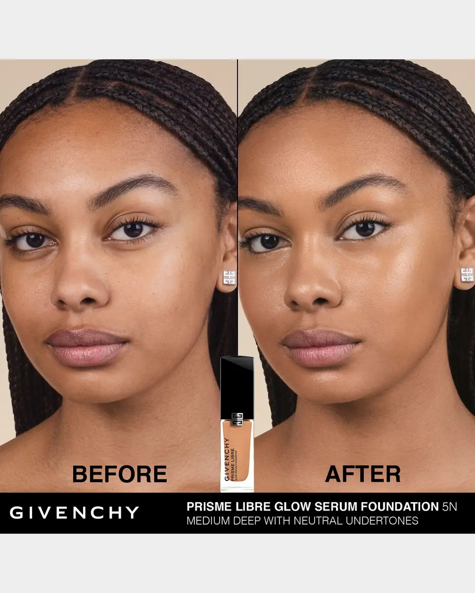 Givenchy Prisme Libre Glow Serum Blurring & Hydrating Foundation | Thumbnail 3 Givenchy Prisme Libre Glow Serum Blurring & Hydrating Foundation | Thumbnail 3