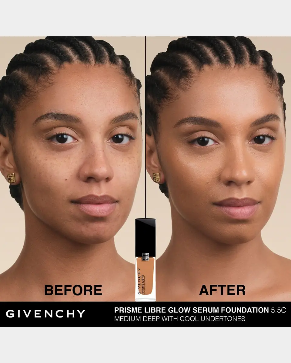 Givenchy Prisme Libre Glow Serum Blurring & Hydrating Foundation | Thumbnail 3 Givenchy Prisme Libre Glow Serum Blurring & Hydrating Foundation | Thumbnail 3