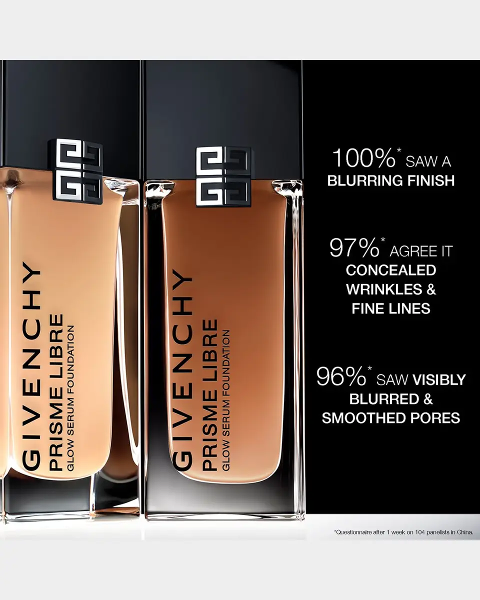 Givenchy Prisme Libre Glow Serum Blurring & Hydrating Foundation | Thumbnail 6 Givenchy Prisme Libre Glow Serum Blurring & Hydrating Foundation | Thumbnail 6