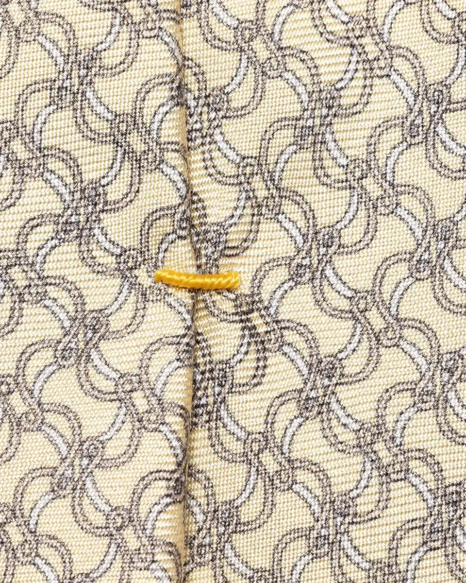 Eton Men's Geometric Silk Tie | Thumbnail 2