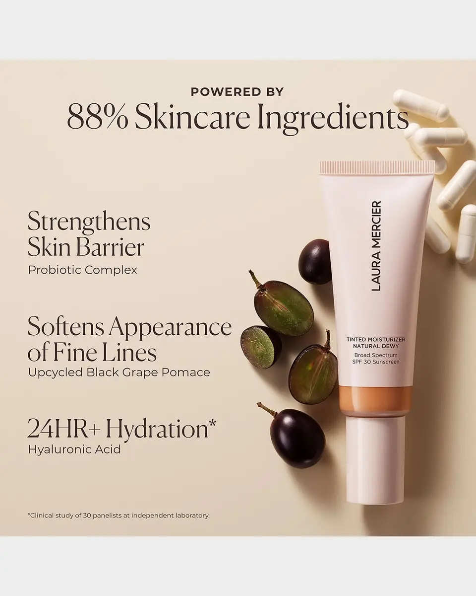Laura Mercier Tinted Moisturizer Natural Dewy SPF 30, 1.5 oz. | Thumbnail 5 Laura Mercier Tinted Moisturizer Natural Dewy SPF 30, 1.5 oz. | Thumbnail 5