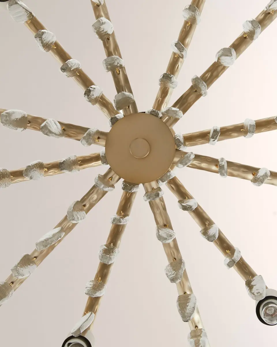 Arteriors Gia 32" 12-Light Chandelier | Thumbnail 6 Arteriors Gia 32" 12-Light Chandelier | Thumbnail 6