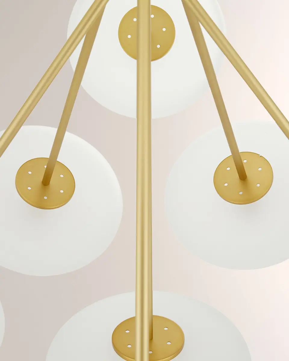 Arteriors Helios 41" 9-Light Chandelier | Thumbnail 4 Arteriors Helios 41" 9-Light Chandelier | Thumbnail 4
