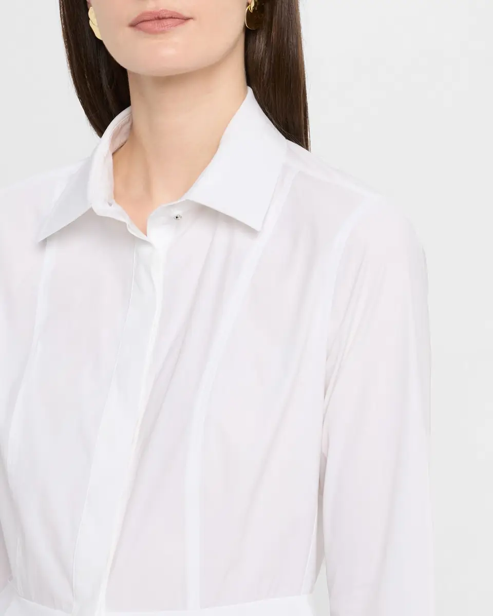Max Mara Gamma Button-Down Peplum Shirt | Thumbnail 4 Max Mara Gamma Button-Down Peplum Shirt | Thumbnail 4