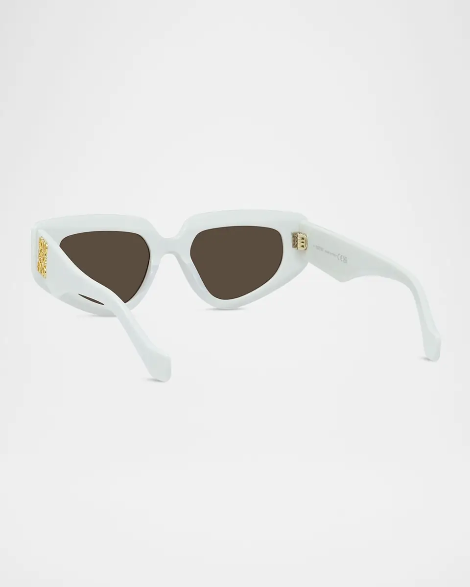 Loewe Anagram Geometric Acetate Sunglasses | Thumbnail 2 Loewe Anagram Geometric Acetate Sunglasses | Thumbnail 2