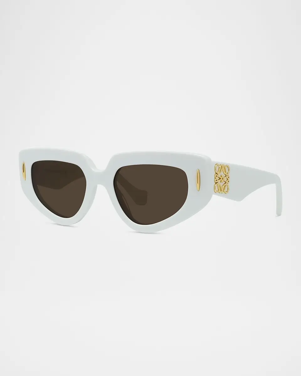 Loewe Anagram Geometric Acetate Sunglasses | Thumbnail 3 Loewe Anagram Geometric Acetate Sunglasses | Thumbnail 3