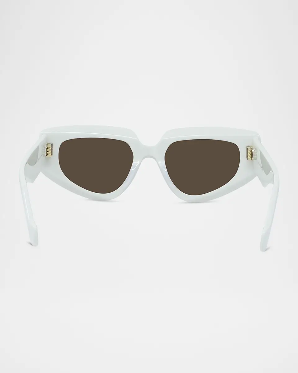 Loewe Anagram Geometric Acetate Sunglasses | Thumbnail 5 Loewe Anagram Geometric Acetate Sunglasses | Thumbnail 5