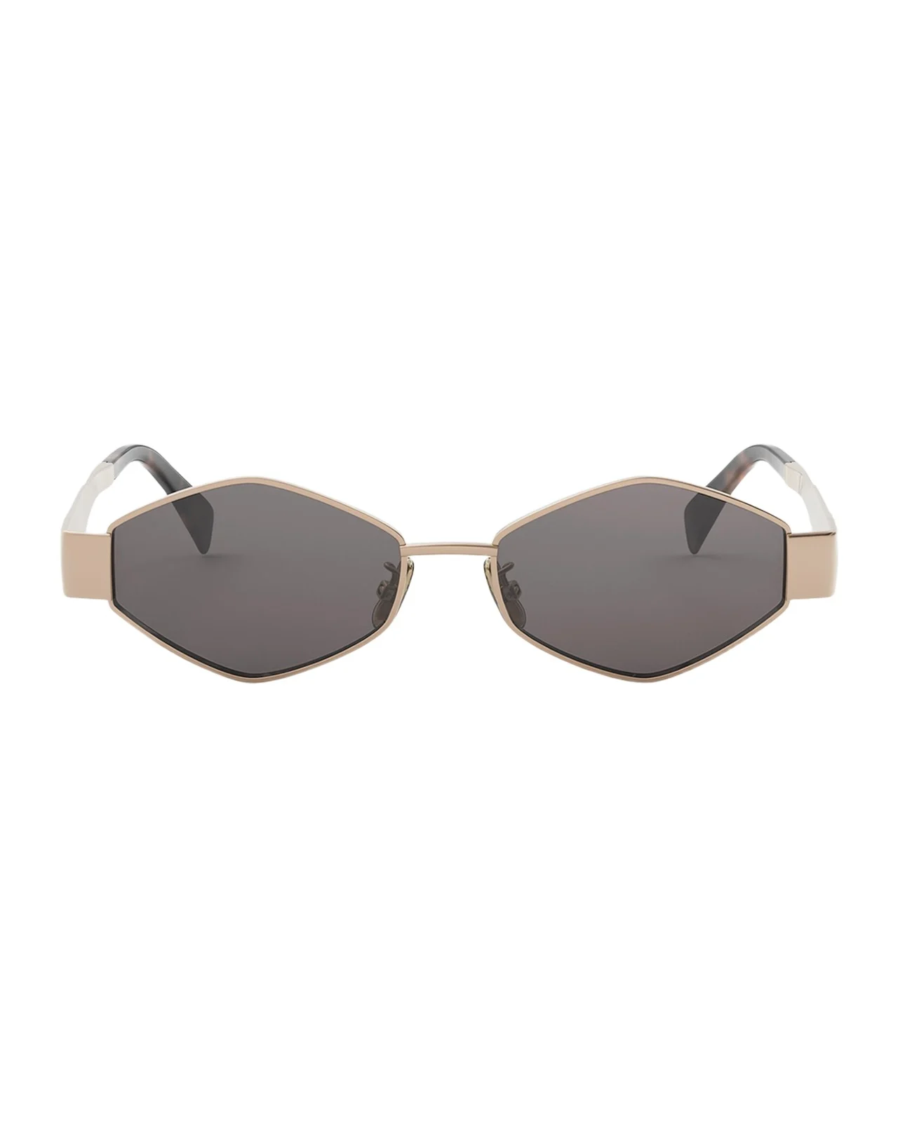 Men's Triomphe Metal and Nylon Oval Sunglasses