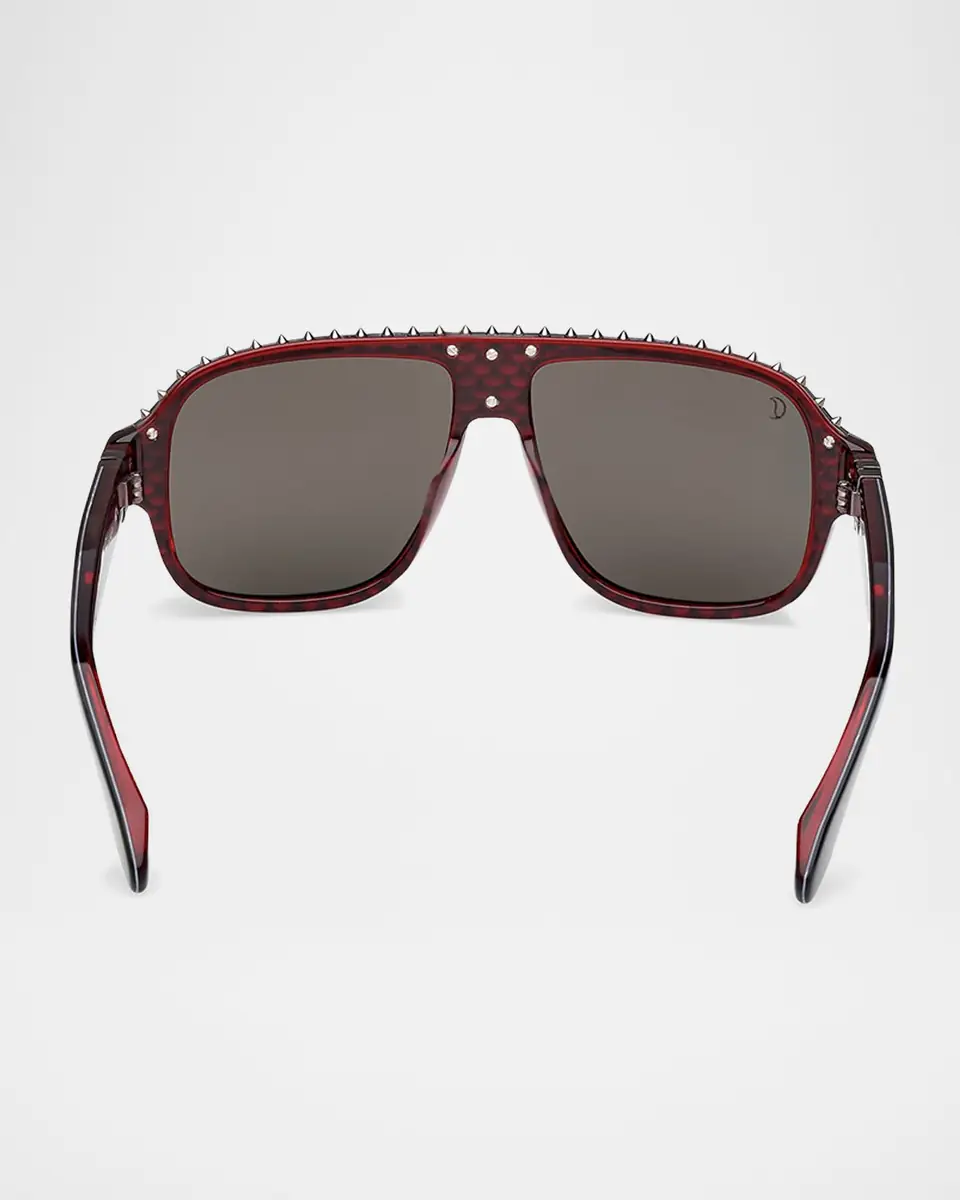 Christian Louboutin Men's LB0005M Acetate Aviator Sunglasses | Thumbnail 4 Christian Louboutin Men's LB0005M Acetate Aviator Sunglasses | Thumbnail 4