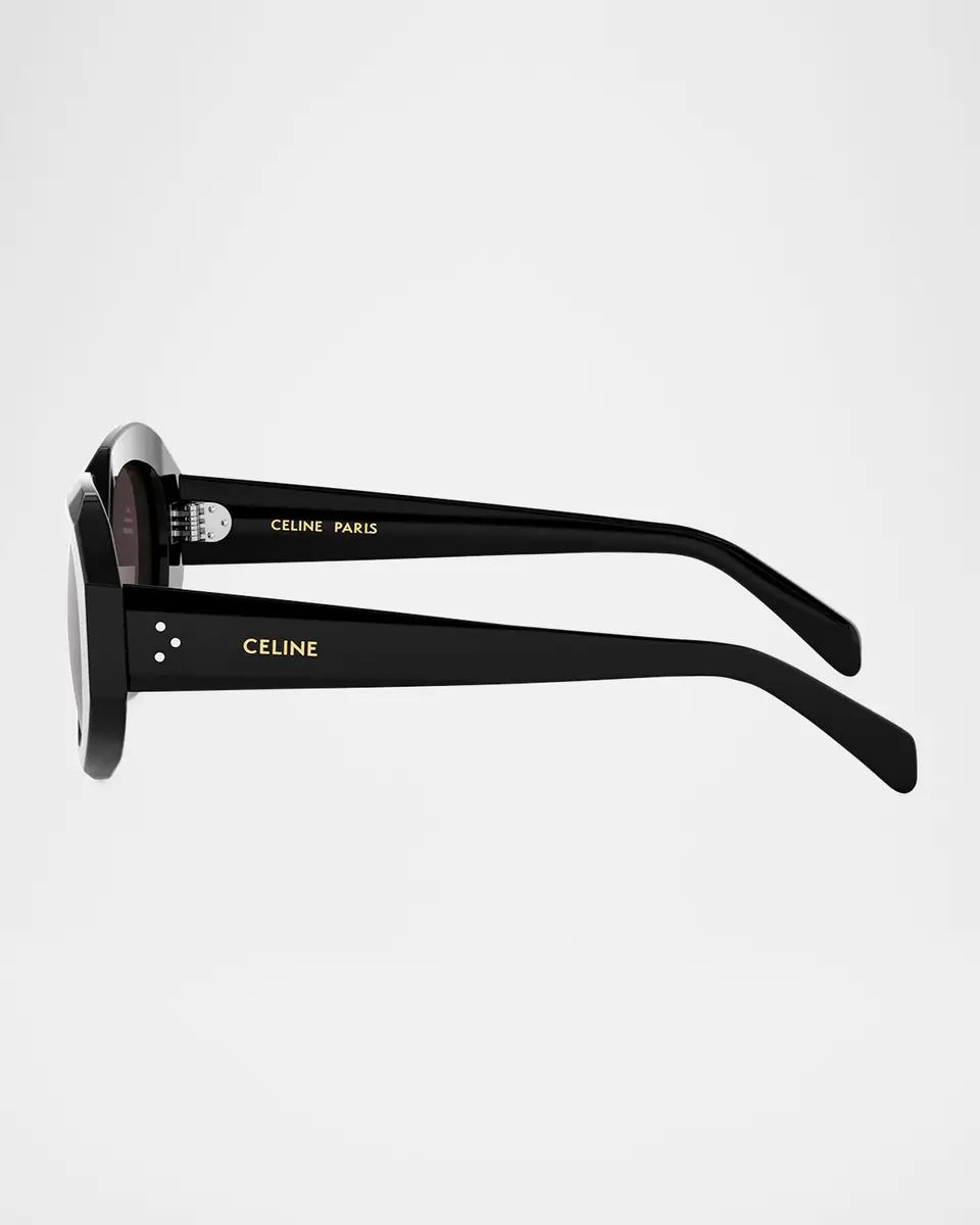 Celine 3 Dot Geometric Square Sunglasses | Thumbnail 4