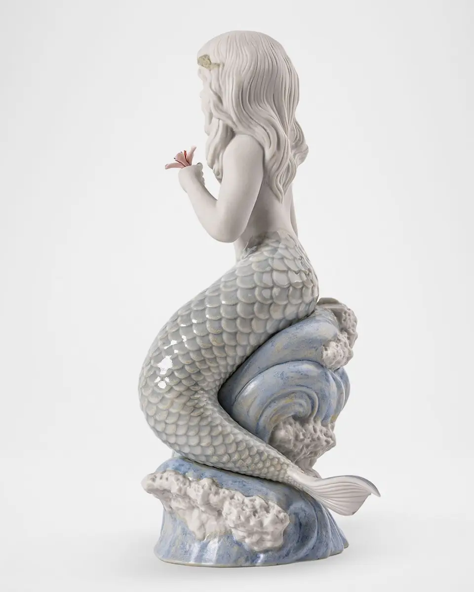 Lladro Ocean's Little Mermaid Figurine | Thumbnail 2 Lladro Ocean's Little Mermaid Figurine | Thumbnail 2