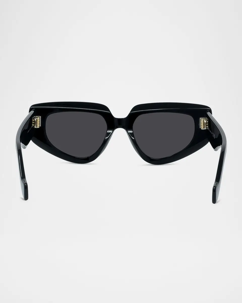 Loewe Anagram Geometric Acetate Sunglasses | Thumbnail 5 Loewe Anagram Geometric Acetate Sunglasses | Thumbnail 5