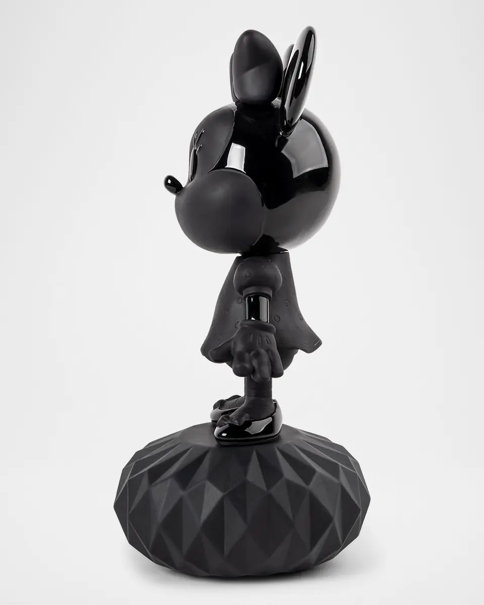 Lladro Minnie Total Black Sculpture | Thumbnail 2