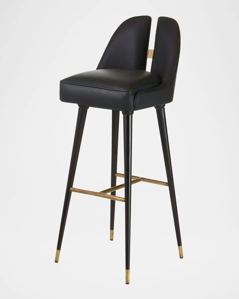 Arteriors Crowley Split-Back 30.5" Bar Stool | Thumbnail 3 Arteriors Crowley Split-Back 30.5" Bar Stool | Thumbnail 3