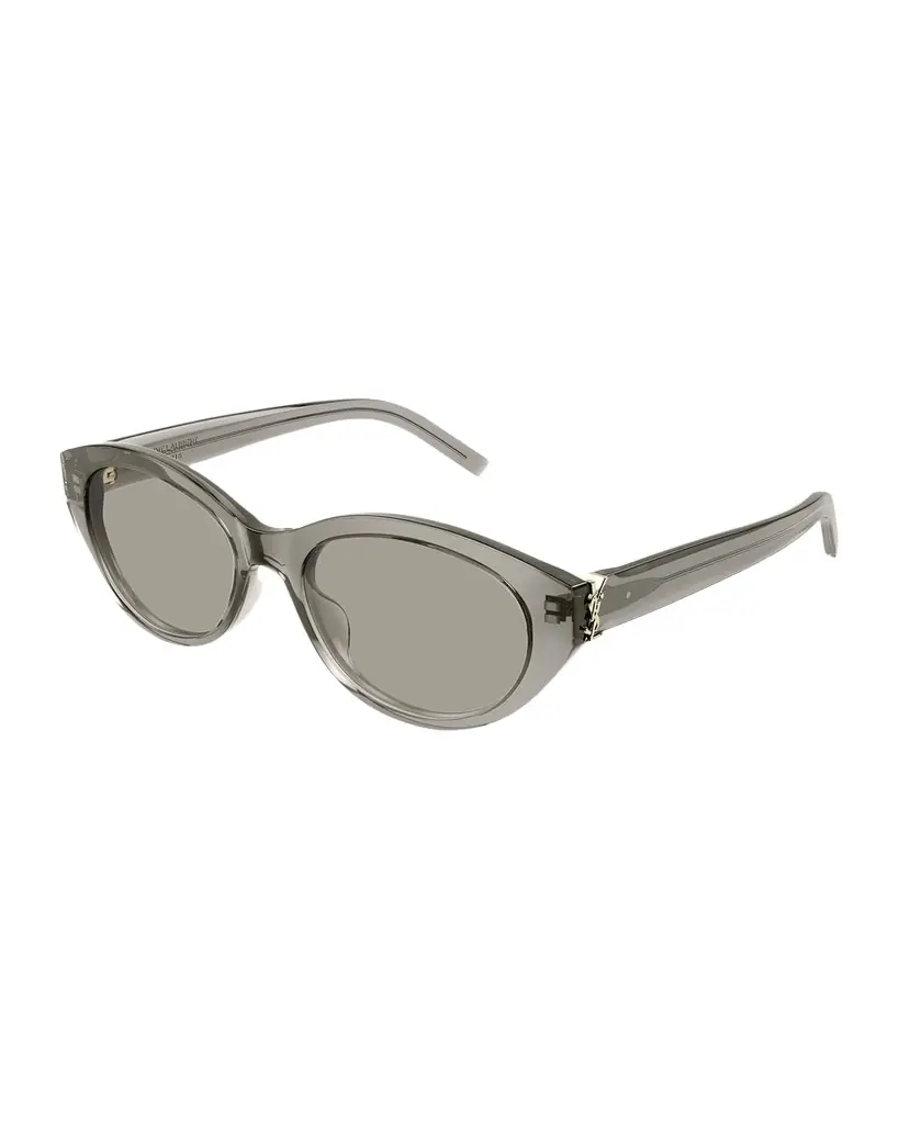 Saint Laurent SL M148 Recycled Acetate Cateye Sunglasses | Image 1 Saint Laurent SL M148 Recycled Acetate Cateye Sunglasses | Image 1
