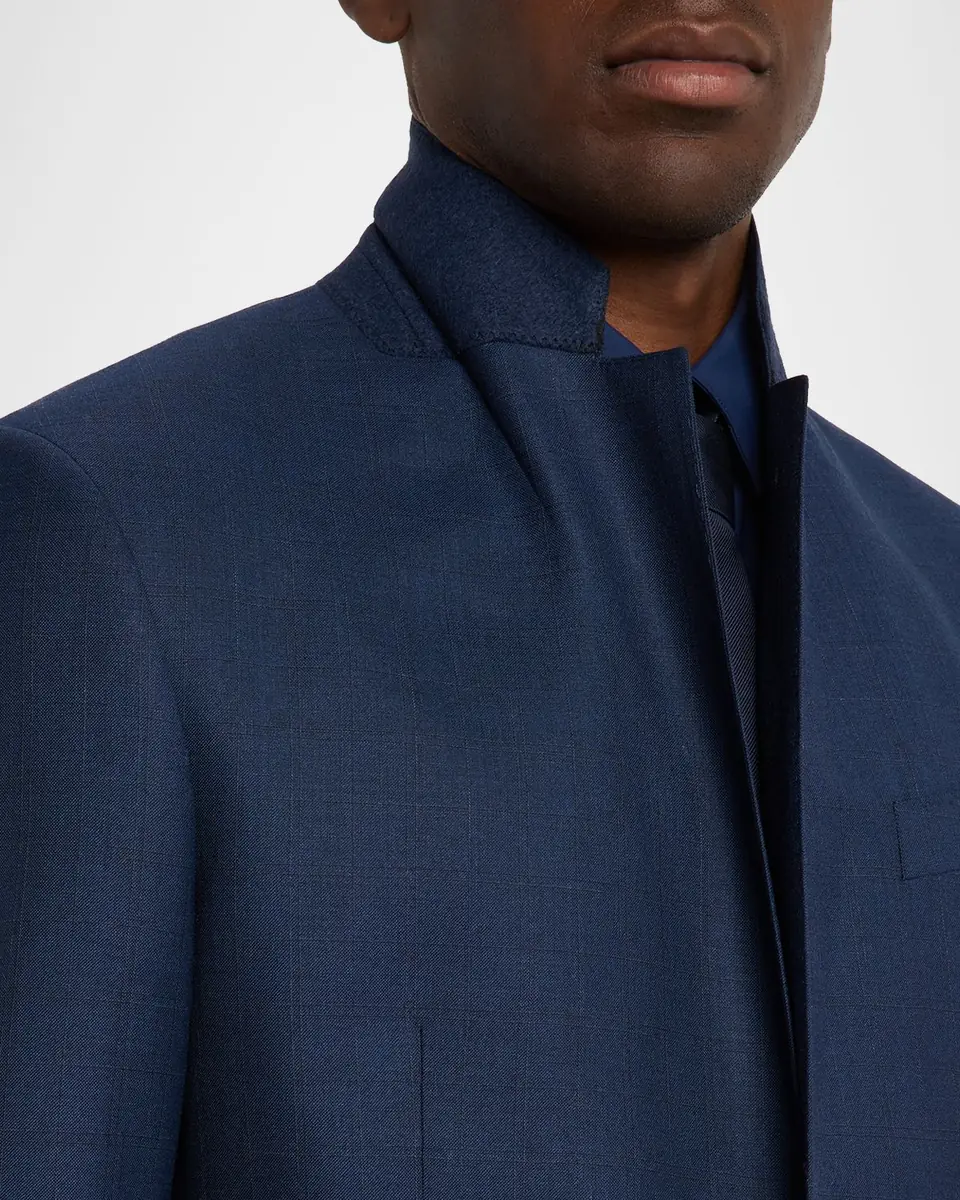Giorgio Armani Men's Windowpane G Line Two-Piece Suit | Thumbnail 8