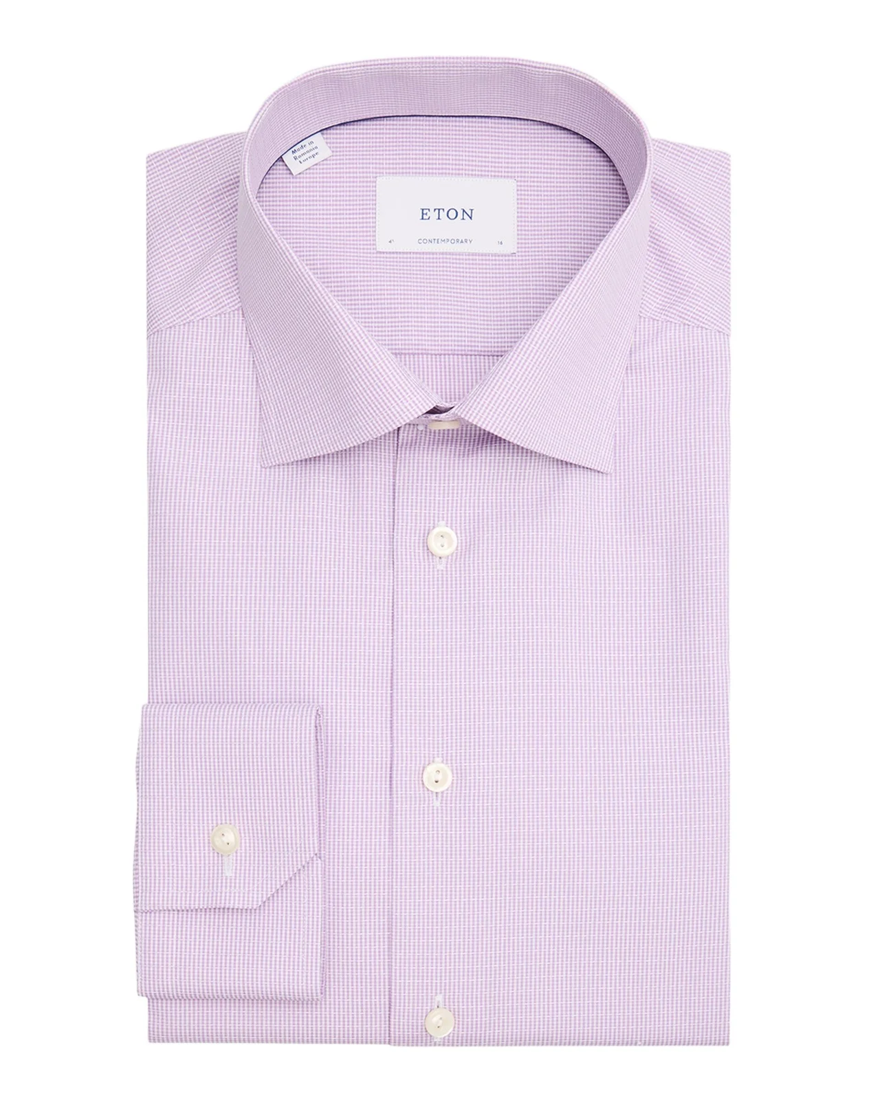 Men's Signature Dobby Contemporary-Fit Dress Shirt